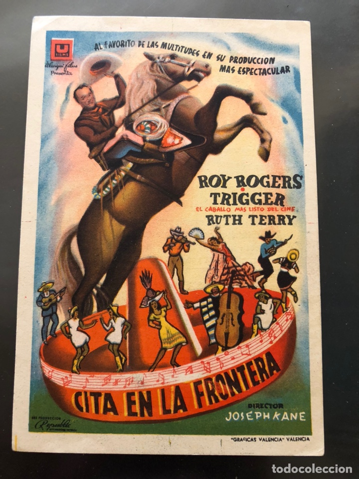 Cine: Programa u films cita en la frontera.roy rogers - Foto 1