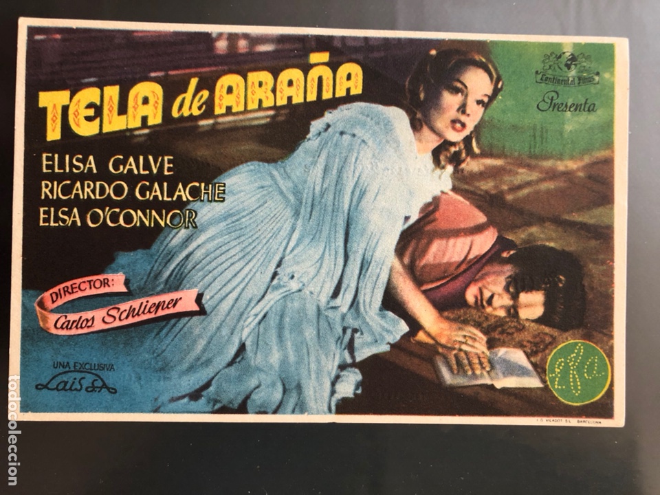 Cine: Programa tela de ara&ntilde;a.elisa galve - Foto 1