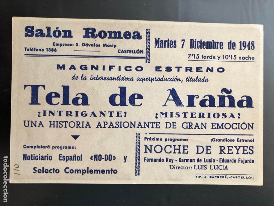 Cine: Programa tela de ara&ntilde;a.elisa galve - Foto 2