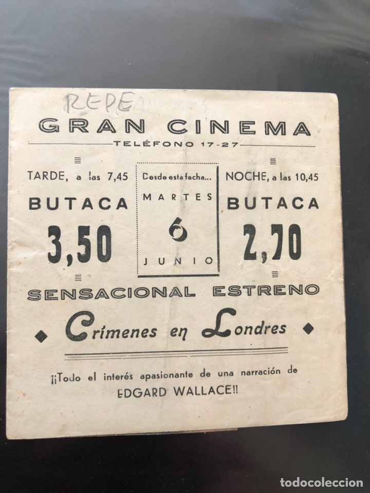 Cine: Programa cr&iacute;menes en londres.margot grahame - Foto 3