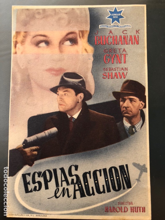 Cine: Programa esp&iacute;as en acci&oacute;n jack buchanan - Foto 1