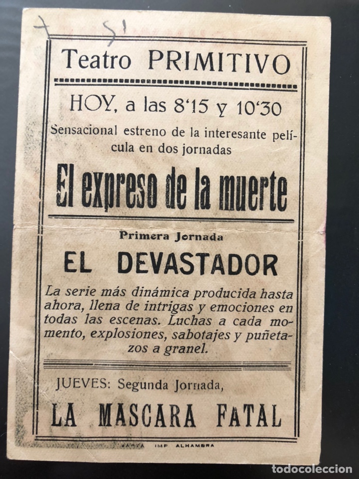 Cine: Programa el expreso de la muerte.john wayne.primera jornada el devastador - Foto 2