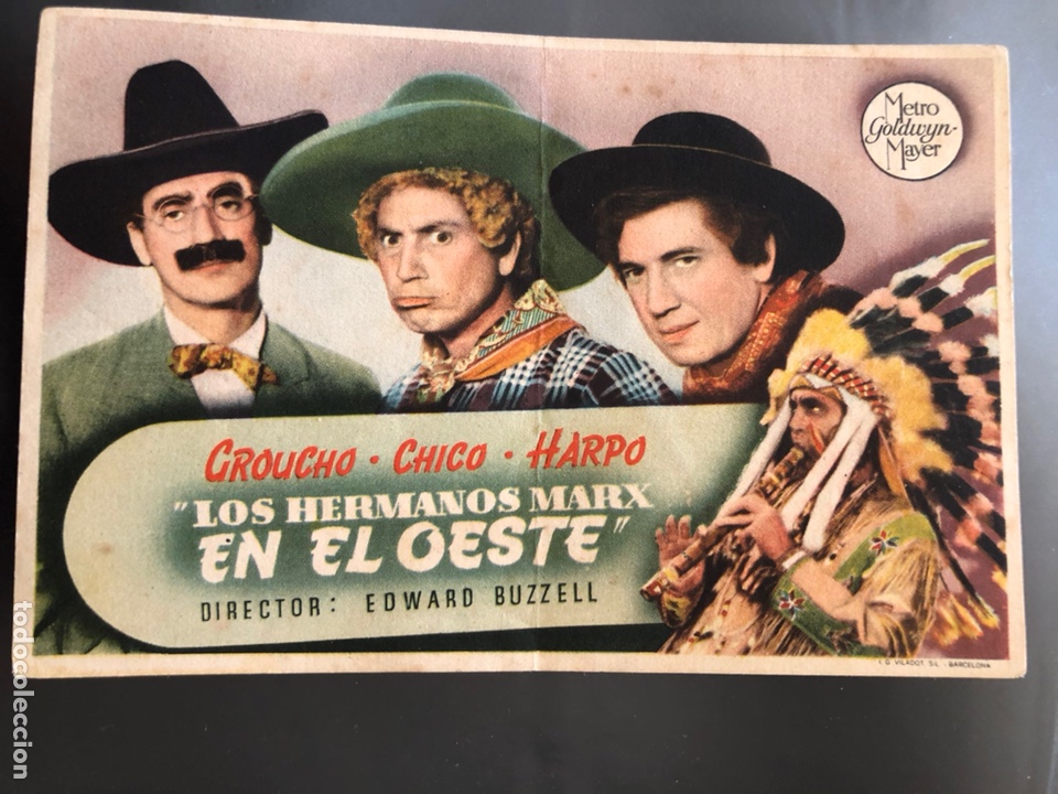 Cine: Programa los hermanos Marx en el oeste - Foto 1