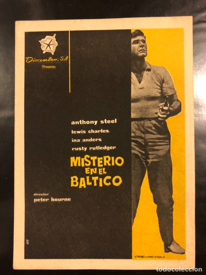 Cine: Programa misterio en el b&aacute;ltico.anthony steel - Foto 1