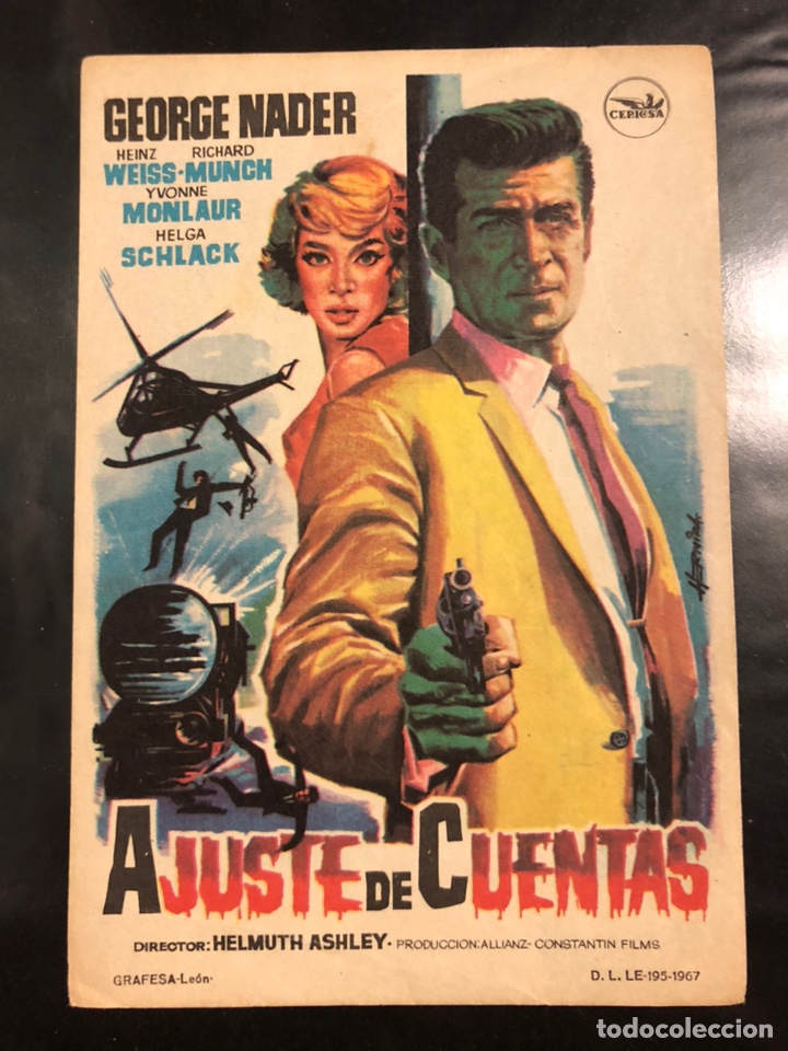 Cine: Programa ajuste de cuentas.george nader - Foto 1