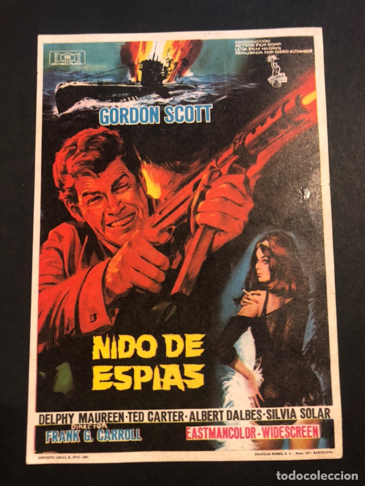 Cine: Programa nido de esp&iacute;as.gordon scott - Foto 1