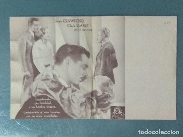 Cine: ENCADENADA - 1935 - PROGRAMA DOBLE DE MANO - Foto 2