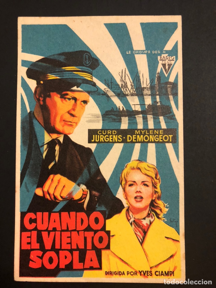 Cine: Programa cuando el viento sopla.curd jurgens - Foto 1