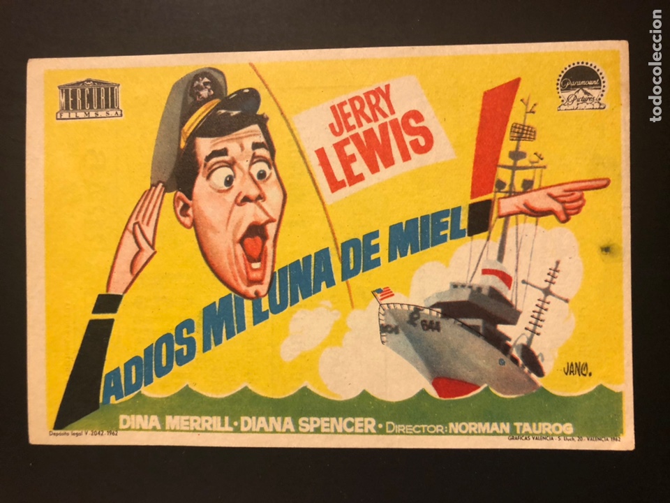 Cine: Programa adi&oacute;s mi luna de miel.jerry lewis - Foto 1