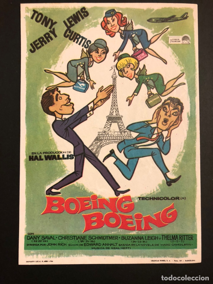 Cine: Programa Boeing Boeing tony curtis jerry lewis - Foto 1