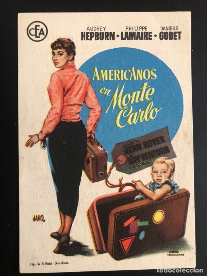Cine: Programa americanos en montecarlo audrey hepburn - Foto 1