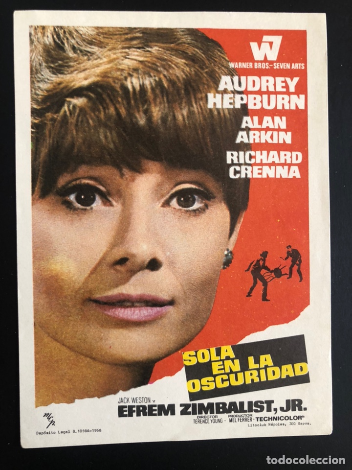 Cine: Programa sola en la oscuridad audrey hepburn - Foto 1