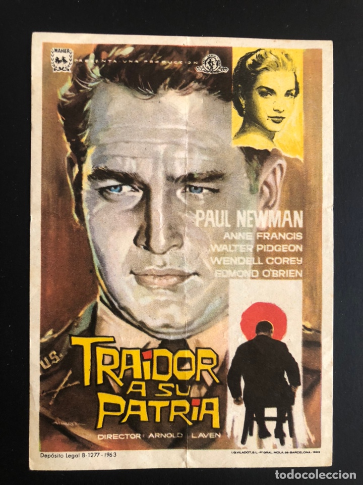 Cine: Programa traidor a su Patr&iacute;a paul newman A19 - Foto 1
