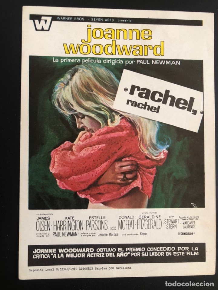 Cine: Programa rachel Rachel joanne woodward A19 - Foto 1