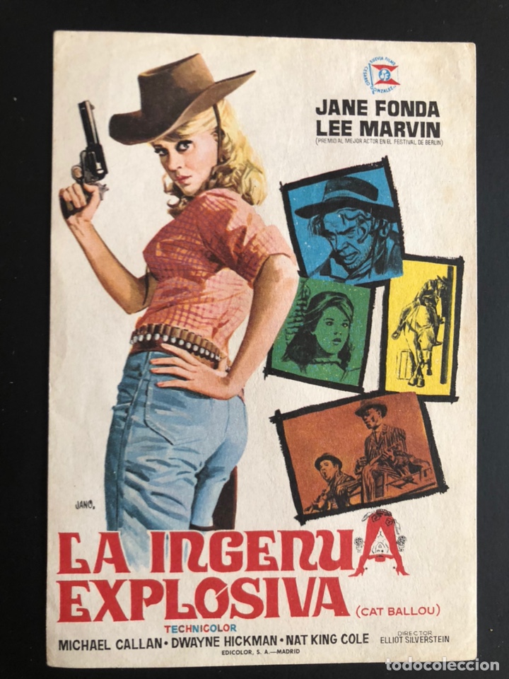 Cine: Programa la ingenua explosiva jane fonda lee marvin - Foto 1