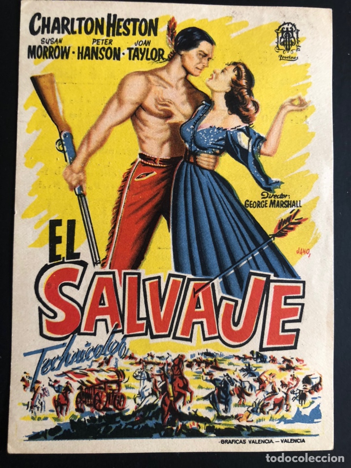 Cine: Programa el salvaje.charlton heston - Foto 1