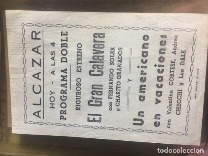 Cine: antiguo folleto mano - Foto 2