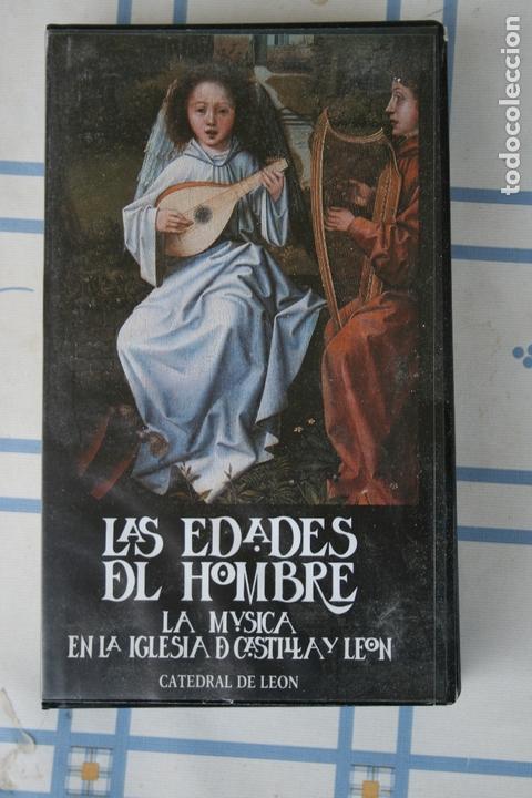 Cine: LAS EDADES DEL HOMBRE CATEDRAL DE LEON VHS - Foto 1