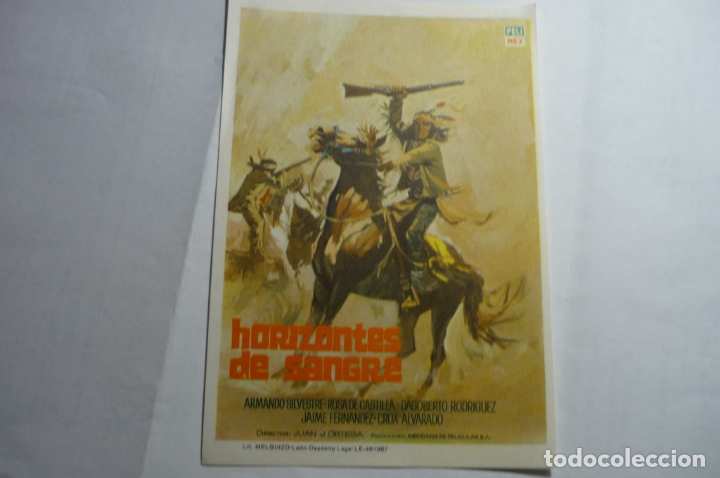 Cine: PROGRAMA HORIZONTES DE SANGRE-ARMANDO SILVESTRE - Foto 1