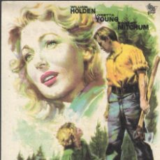 Cine: PROGRAMA DE CINE - VUELVE A AMANECER - WILLIAM HOLDEN, LORETTA YOUNG - CINE ECHEGARAY (MÁLAGA) 1948