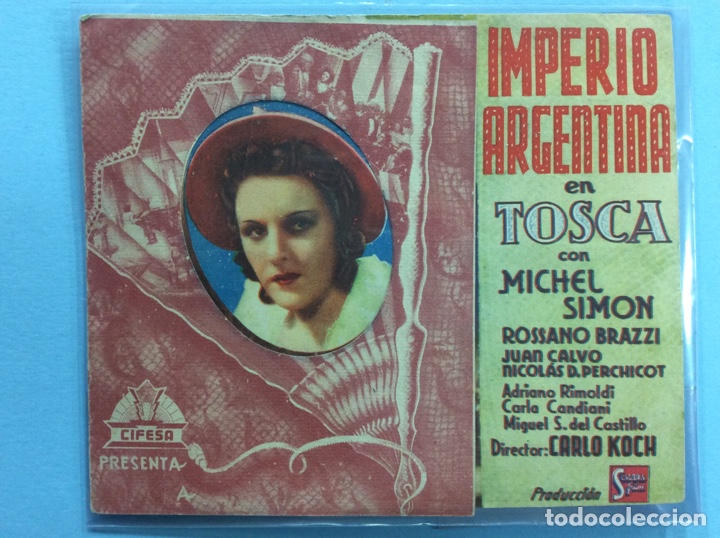 Cine: Imperio argentina en Tosca - Foto 1