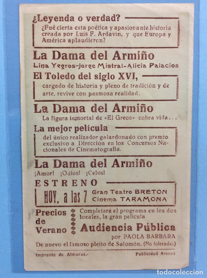 Cine: La dama del armi&ntilde;o - Foto 2