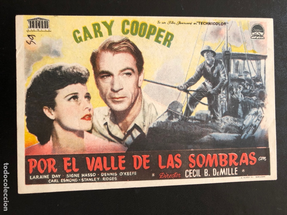 Cine: Programa por El Valle de las sombras.gary cooper.cecil b de mille