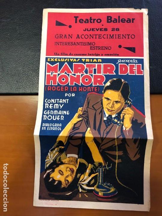 Cine: MARTIR DEL HONOR NUEVO CON PUBLICIDAD - Foto 1