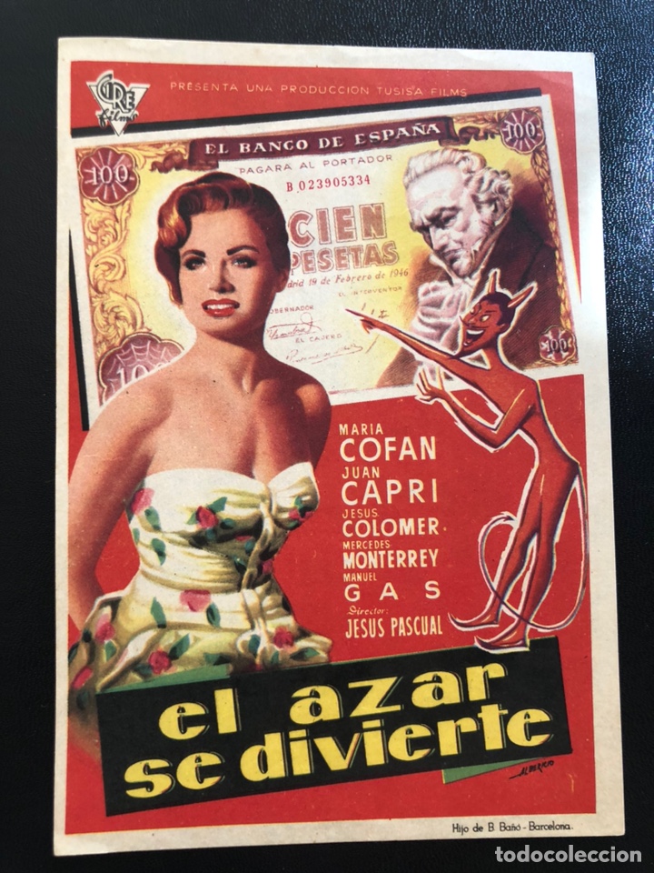 Cine: Programa el azar se divierte.maria cofan Juan capri - Foto 1