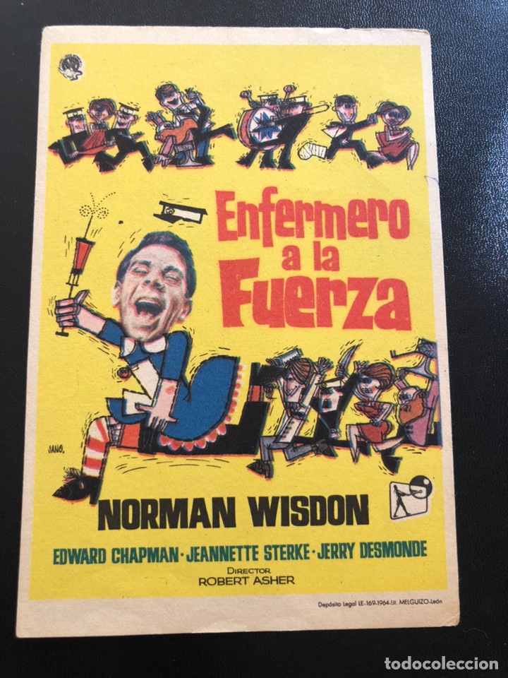 Cine: Programa enfermero a la fuerza.norman wisdon - Foto 1