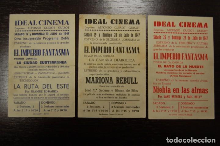 Cine: EL IMPERIO FANTASMA (3 capítulos) 1947 - Foto 5 - 168194668