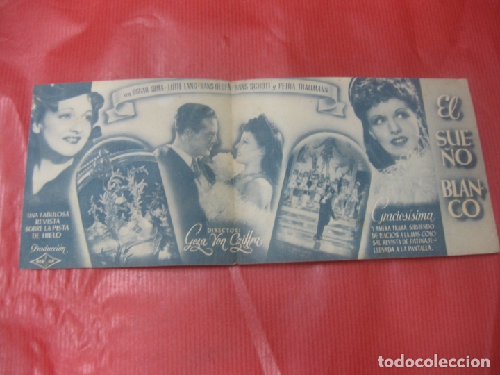 Cine: PROGRAMA DE CINE. EL SUE&Ntilde;O BLANCO. CIFESA. - Foto 2