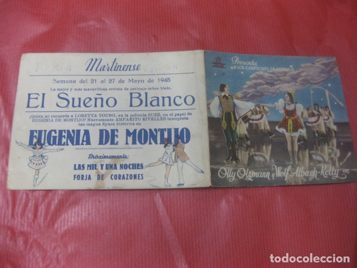 Cine: PROGRAMA DE CINE. EL SUE&Ntilde;O BLANCO. CIFESA. - Foto 3