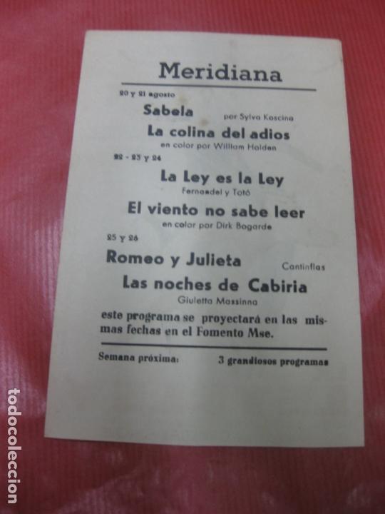 Cine: PROGRAMA DE CINE. LA LEY ES LA LEY. FERNANDEL. TOTO. - Foto 2
