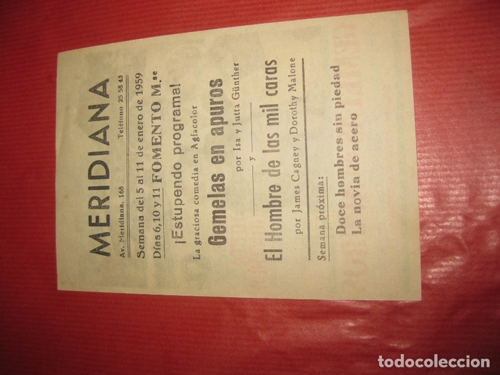 Cine: PROGRAMA DE CINE. GEMELAS EN APUROS. ISA Y JUITA G&Uuml;NTHER. - Foto 2