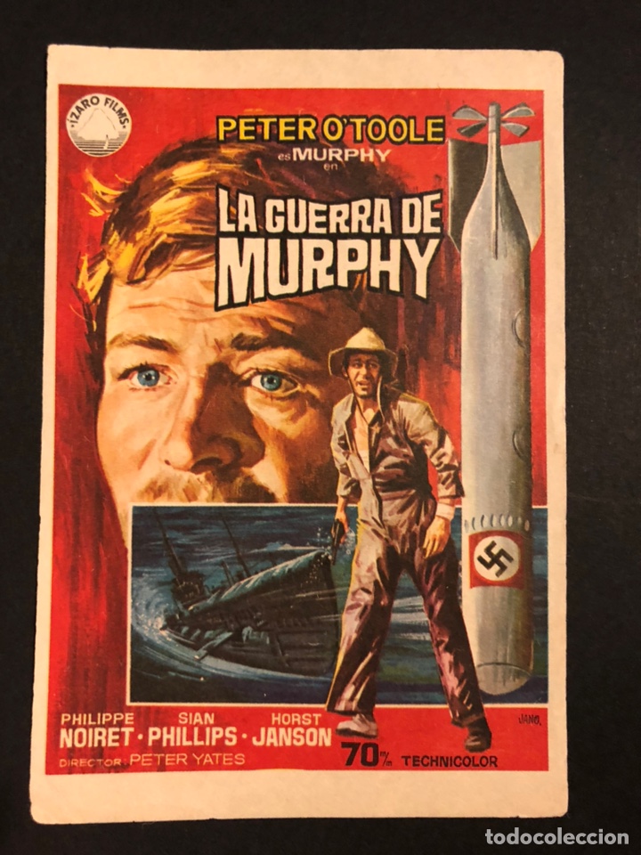 Cine: Programa la guerra de murphy.peter o,toole - Foto 1