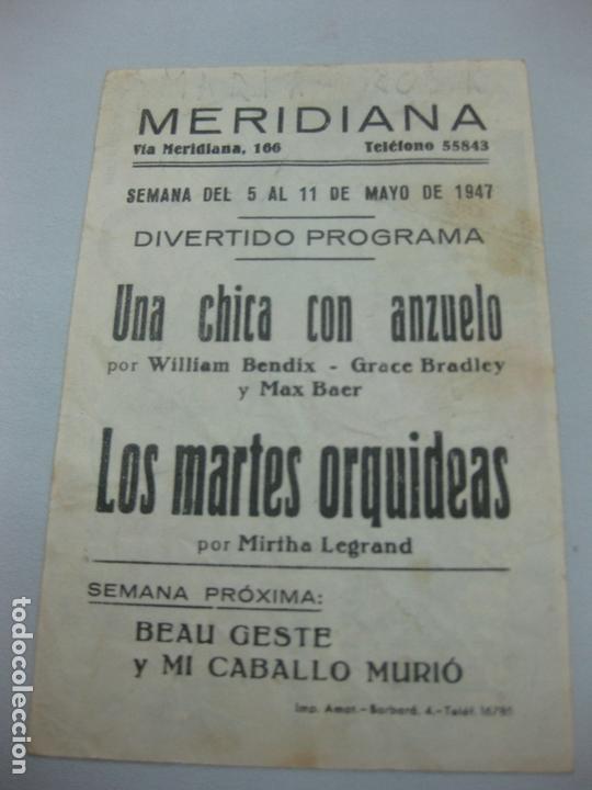 Cine: PROGRAMA DE CINE. UNA CHICA CON ANZUELO. WILLIAM BENDIX, GRACE BRADLEY - Foto 2