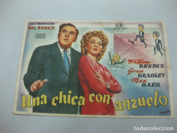 Cine: PROGRAMA DE CINE. UNA CHICA CON ANZUELO. WILLIAM BENDIX, GRACE BRADLEY - Foto 1