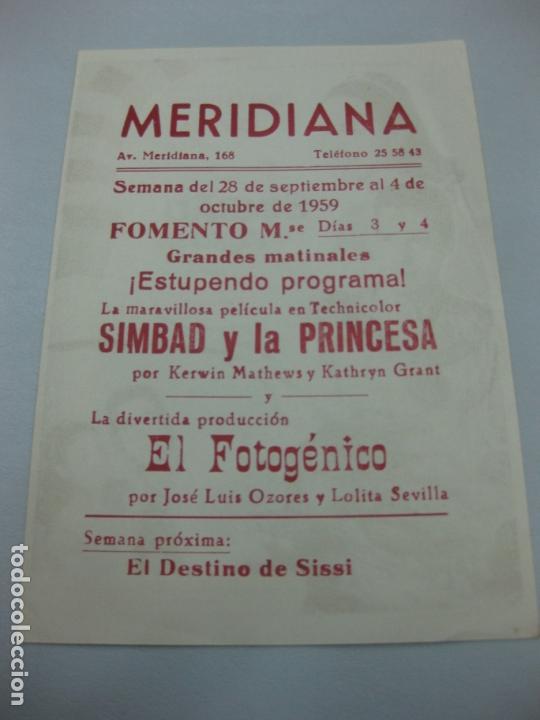 Cine: PROGRAMA DE CINE. SIMBAD Y LA PRINCESA. KERWIN MATHEWS, KATHRYN GRANT - Foto 2