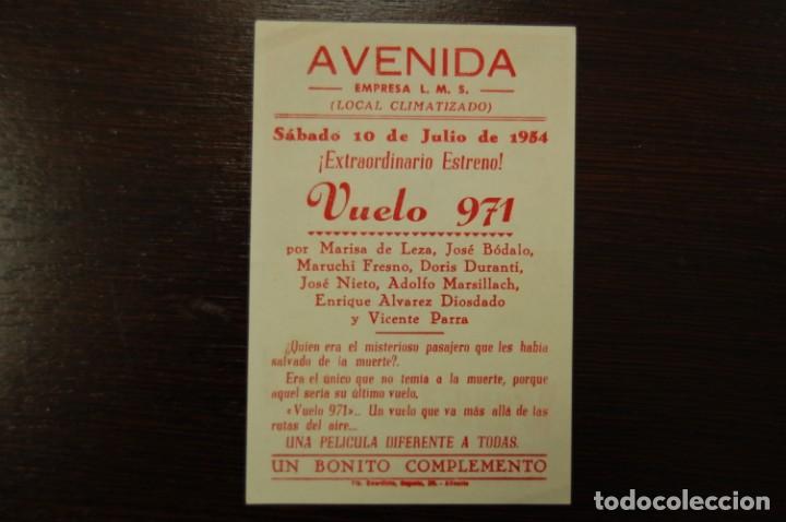 Cine: VUELO 971 (1954) - Foto 2