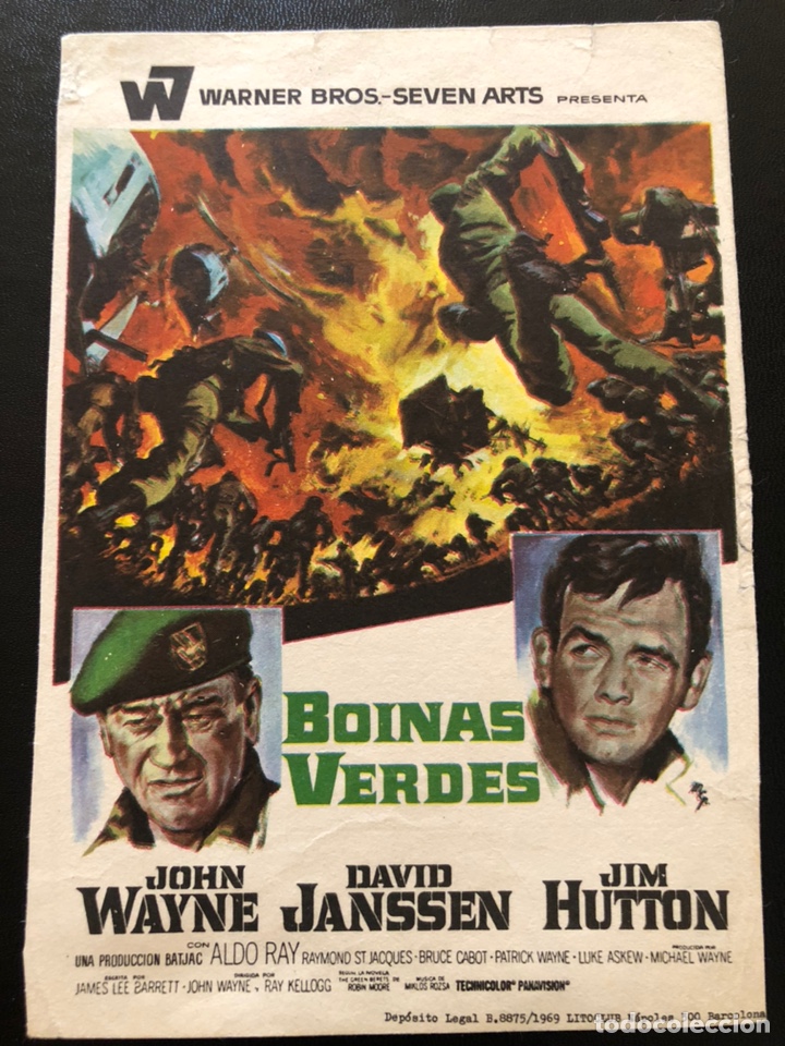 Cine: Programa boinas verdes.john wayne - Foto 1