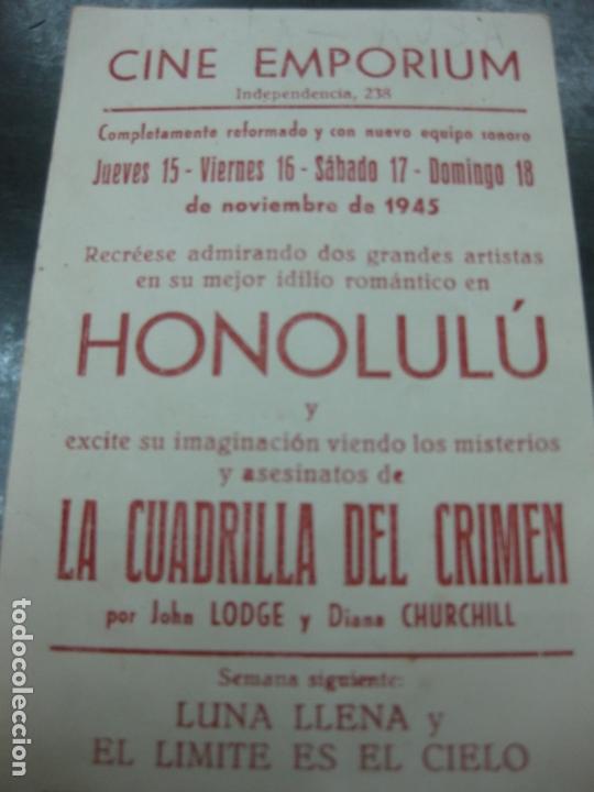 Cine: PROGRAMA DE CINE. HONOLULU. ELEANOR PARKER, ROBERT YOUNG - Foto 2