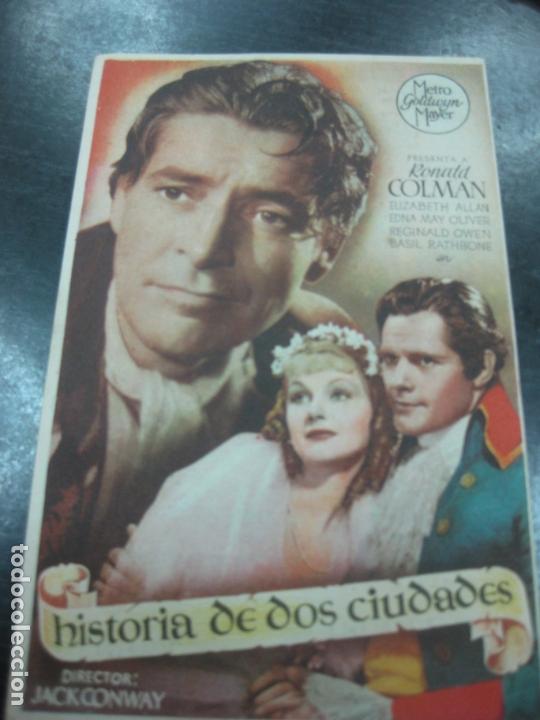 Cine: PROGRAMA DE CINE. HISTORIA DE DOS CIUDADES. RONALD COLMAN - Foto 1