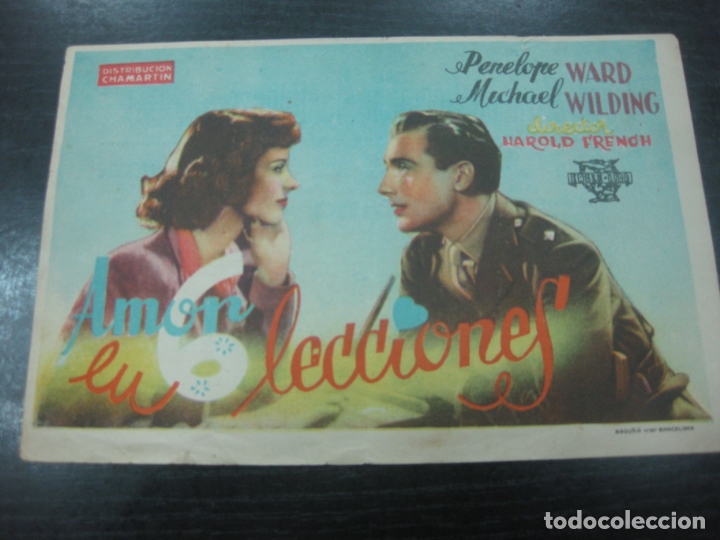 Cine: PROGRAMA DE CINE. AMOR EN 6 LECCIONES. PENELOPE WARD, MICHAEL WILDING - Foto 1