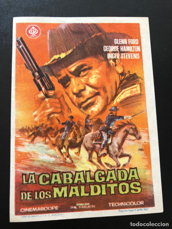 Cine: Programa as Films la cabalgada de los malditos.glenn ford - Foto 1