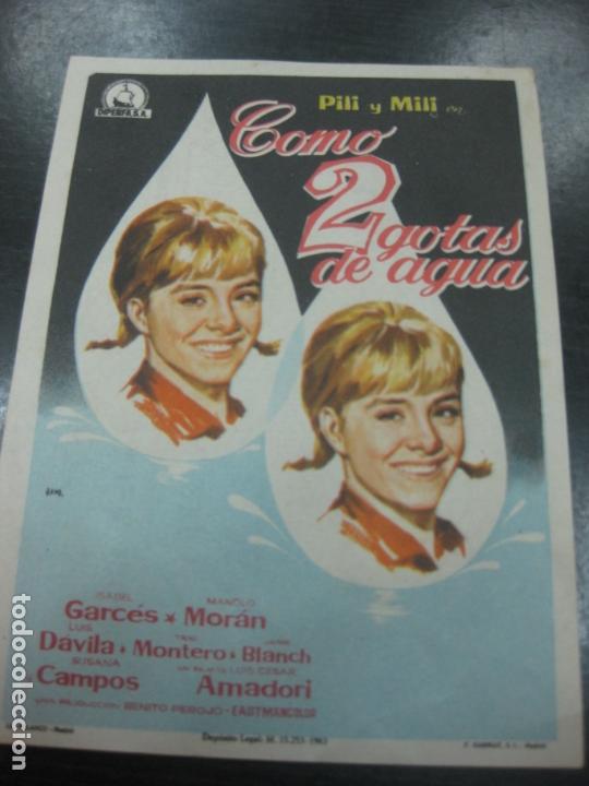 Cine: PROGRAMA DE CINE.PILI Y MILI EN COMO 2 GOTAS DE AGUA - Foto 1