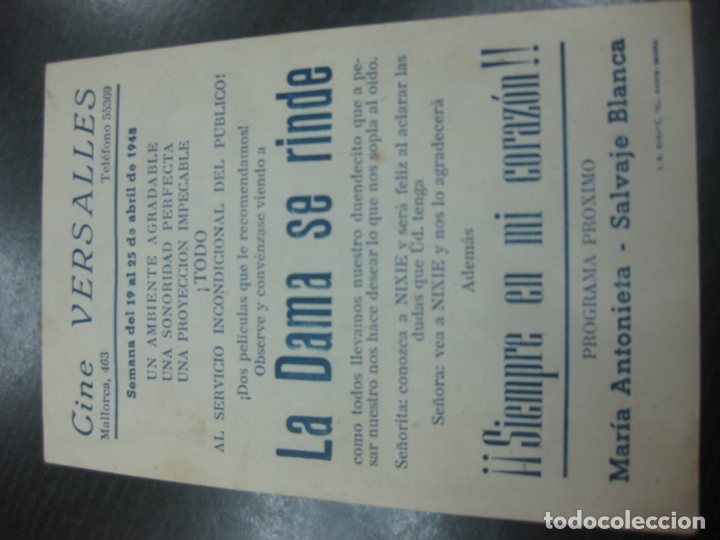 Cine: PROGRAMA DE CINE. LA DAMA SE RINDE. ROSALIND RUSSELL, LEE BOWMAN - Foto 2
