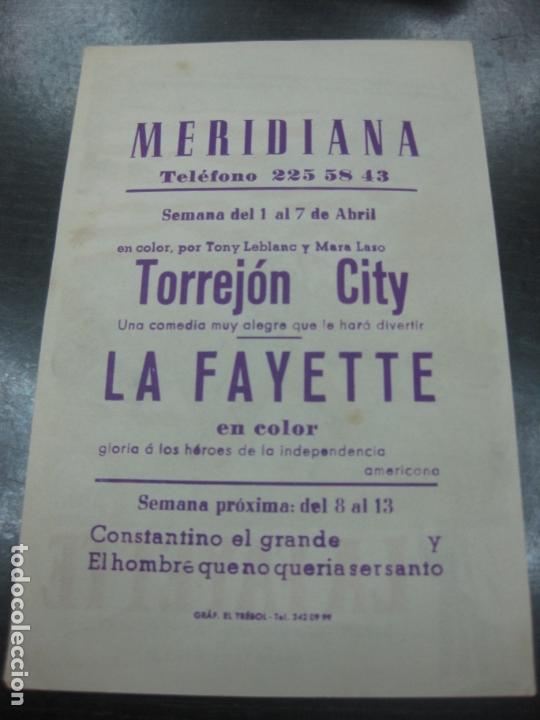 Cine: PROGRAMA DE CINE. LA FAYETTE. - Foto 2