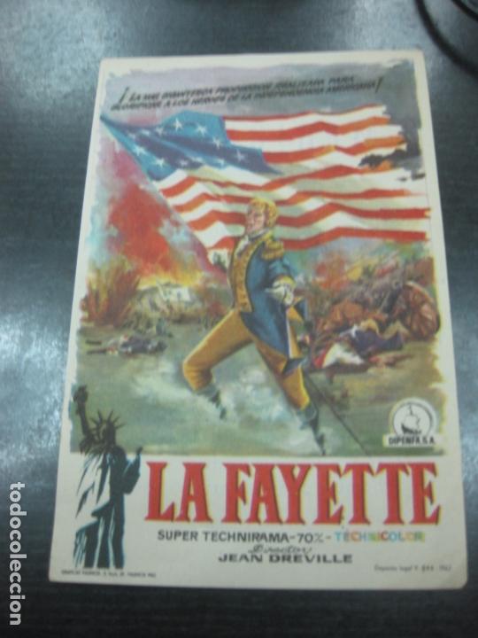 Cine: PROGRAMA DE CINE. LA FAYETTE. - Foto 1