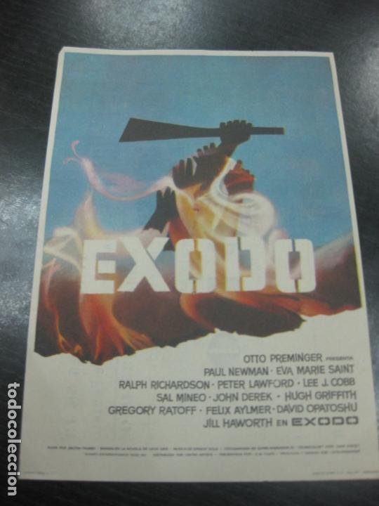 Cine: PROGRAMA DE CINE.EXODO. PAUL NEWMAN. EVA MARIE SAINT. - Foto 1